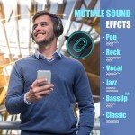 Wireless Bluetooth Headphones with 55 Hours Playtime