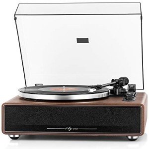 High-Fidelity Belt-Drive Vinyl Record Player
