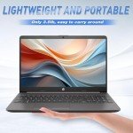 HP 15.6" FHD Laptop with Microsoft Suite & 40GB RAM