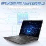HP 15.6" FHD Laptop with Microsoft Suite & 40GB RAM