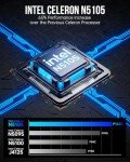 GMKtec Mini PC with Dual HDMI & WiFi