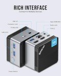 GMKtec Mini PC with Dual HDMI & WiFi