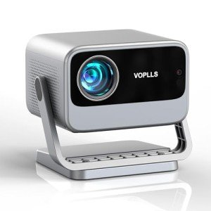 VOPLLS 4K WiFi Bluetooth Projector with 3D Audio