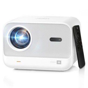 JABER 1080P WiFi 6 Bluetooth Outdoor Projector
