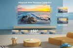 4K Outdoor Projector with AI Focus & WiFi