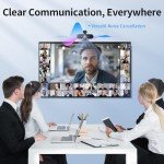 4K HD Webcam with Autofocus & Noise-Cancelling Mics