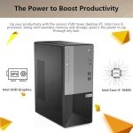 Lenovo V50t Tower Desktop Computer - 6-Core i5, 32GB RAM