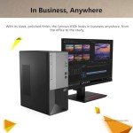 Lenovo V50t Tower Desktop Computer - 6-Core i5, 32GB RAM