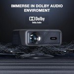 AuKing 4K Smart Projector with WiFi & Bluetooth