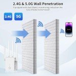 WiFi Extender 1200Mbps Dual Band Booster for Home