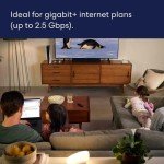 Amazon eero Pro 6E Mesh WiFi System - 4-Pack