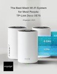 TP-Link Deco AXE5400 Mesh WiFi 6E System 2-Pack
