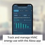 Amazon Smart Thermostat – ENERGY STAR, Alexa Compatible
