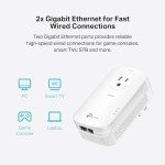 Powerline Adapter Kit - 2000 Mbps for Gaming