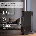 NETGEAR AX6 WiFi 6 Cable Modem Router