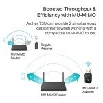 TP-Link Archer T3U AC1300 Dual Band WiFi Adapter