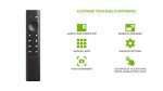 NVIDIA SHIELD Remote with Voice Control & Custom Buttons
