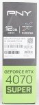 PNY GeForce RTX 4070 Super 12GB Gaming Card