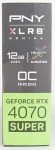 PNY GeForce RTX 4070 Super 12GB Gaming Card