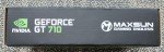 Maxsun GT 710 2GB Low Profile Graphics Card