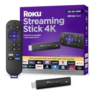 Roku 4K Streaming Stick with Voice Remote
