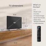 40" Fire TV with Alexa Voice Remote