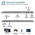15.6" FHD Portable Monitor with Smart Cover