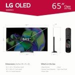 LG C3 65-Inch AI-Powered 4K Smart TV