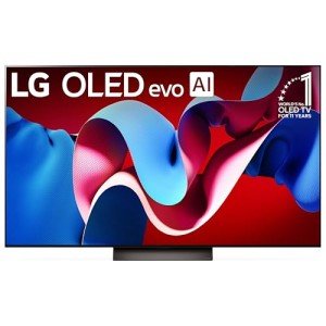 LG 65" OLED evo Smart TV 4K Processor 2024