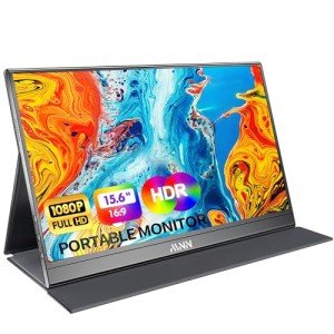 15.6" FHD Portable Monitor with Smart Cover