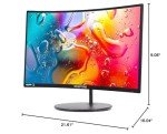 Sceptre 24" Curved Gaming Monitor 1080p HDMI