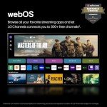 LG 65" OLED evo Smart TV 4K Processor 2024