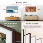 SAMSUNG 55-Inch QLED 4K Smart TV - Art Mode