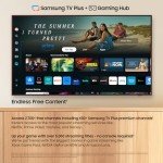 SAMSUNG 55-Inch QLED 4K Smart TV - Art Mode