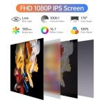 15.6" Portable 1080P USB-C Monitor for All Devices