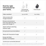 Google Chromecast with TV Streaming Stick - 4K