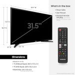 Samsung 32" 1080p Smart LED TV - Black