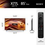 85" 4K Ultra HD Smart Google TV with Assistant