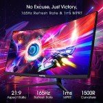 Sceptre 34" Curved WQHD Gaming Monitor 165Hz