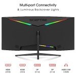 Sceptre 34" Curved WQHD Gaming Monitor 165Hz