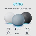 Twilight Blue Amazon Echo 4th Gen Speaker