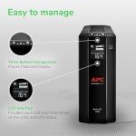 APC BX1500M Backup Power Supply with 10 Outputs