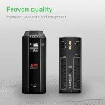 APC BX1500M Backup Power Supply with 10 Outputs