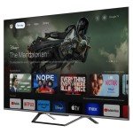 Tesla 75-Inch 4K QLED Smart TV with Dolby Sound