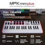 Akai MPK Mini Plus - USB MIDI Keyboard Controller