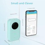 Mini Bluetooth Label Maker with 100 Fonts