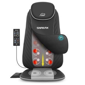 Snailax Electric Deep Tissue Back Massager with Heat