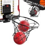 LED Mini Basketball Hoop with Scoreboard & Balls