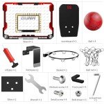 LED Mini Basketball Hoop with Scoreboard & Balls