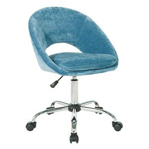 Milo Modern Chic Adjustable Office Chair - Royal Blue